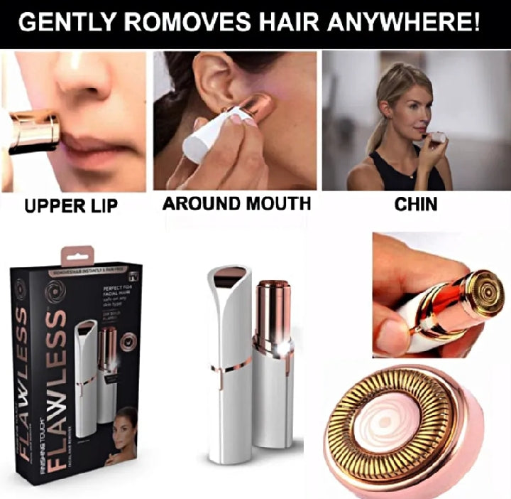 FLAWLESS FACIAL HAIR REMOVAL