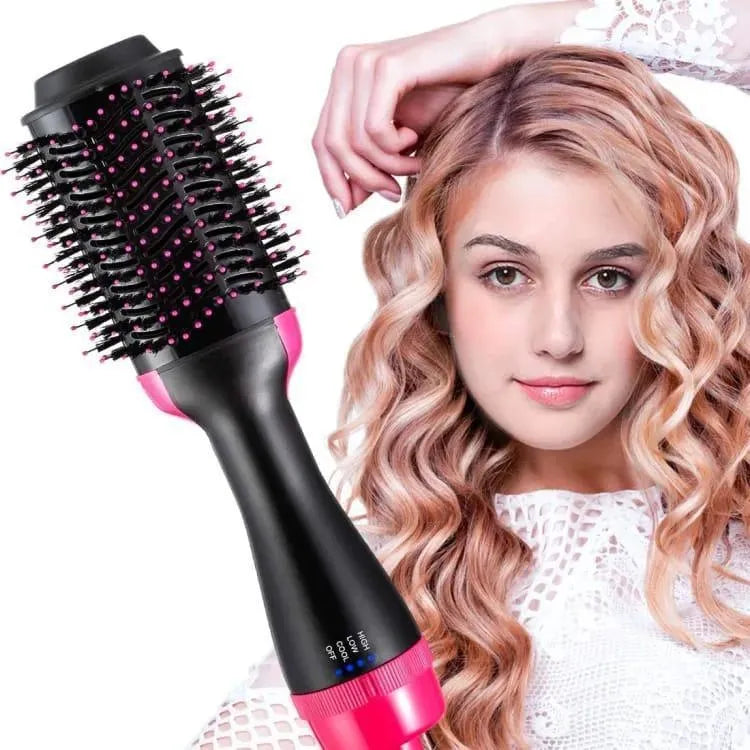 One Step 3 in 1 Hair Dryer & Styler | Hair Dryer Brush | Hot Air Brush | Hair Volumizer | Blow Dryer Brush | Hair Straightener & Curler | Multifunctional Blow Dryer Styler Comb

Electric Hair Brush | Styling Tool for Women |