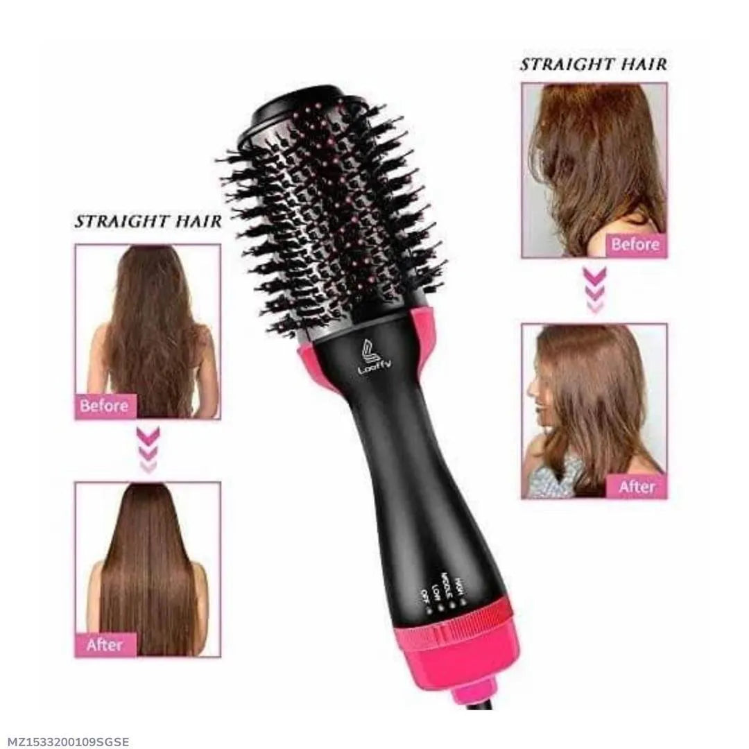 One Step 3 in 1 Hair Dryer & Styler | Hair Dryer Brush | Hot Air Brush | Hair Volumizer | Blow Dryer Brush | Hair Straightener & Curler | Multifunctional Blow Dryer Styler Comb

Electric Hair Brush | Styling Tool for Women |