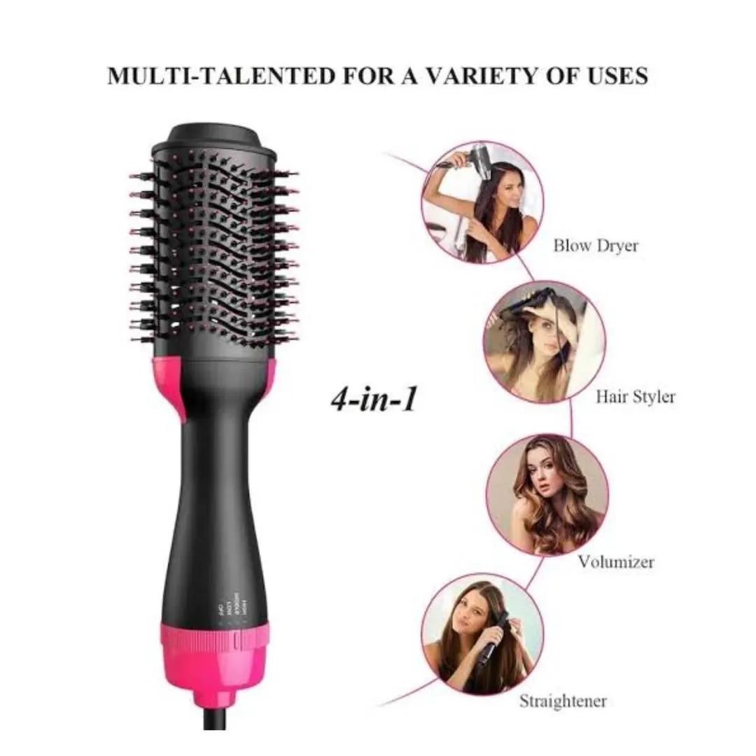 One Step 3 in 1 Hair Dryer & Styler | Hair Dryer Brush | Hot Air Brush | Hair Volumizer | Blow Dryer Brush | Hair Straightener & Curler | Multifunctional Blow Dryer Styler Comb

Electric Hair Brush | Styling Tool for Women |